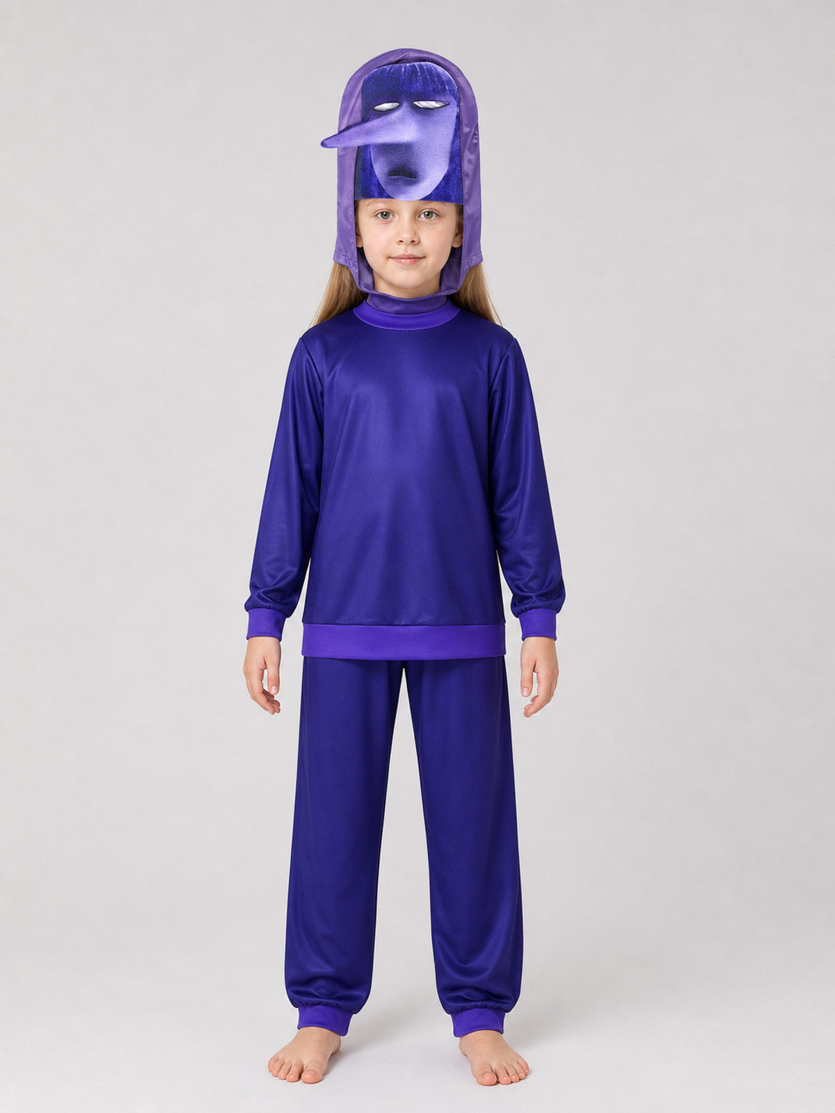 Inside Out 2 Carnival Costume with Hood front view