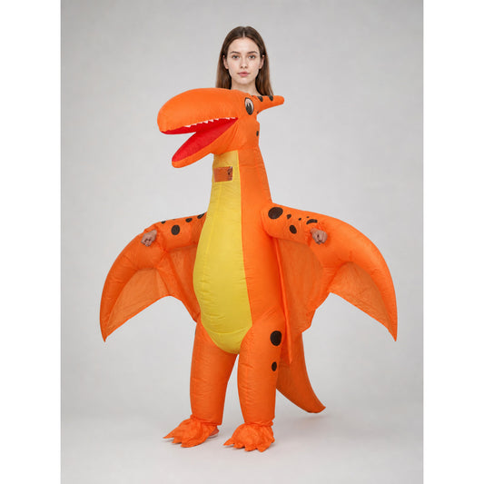 Inflatable pterodactyl costume for parties and cosplay