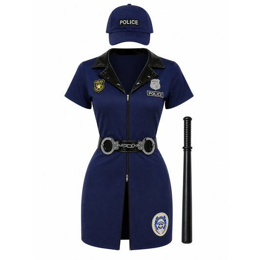 Police Costume for Cosplay and Theme Parties