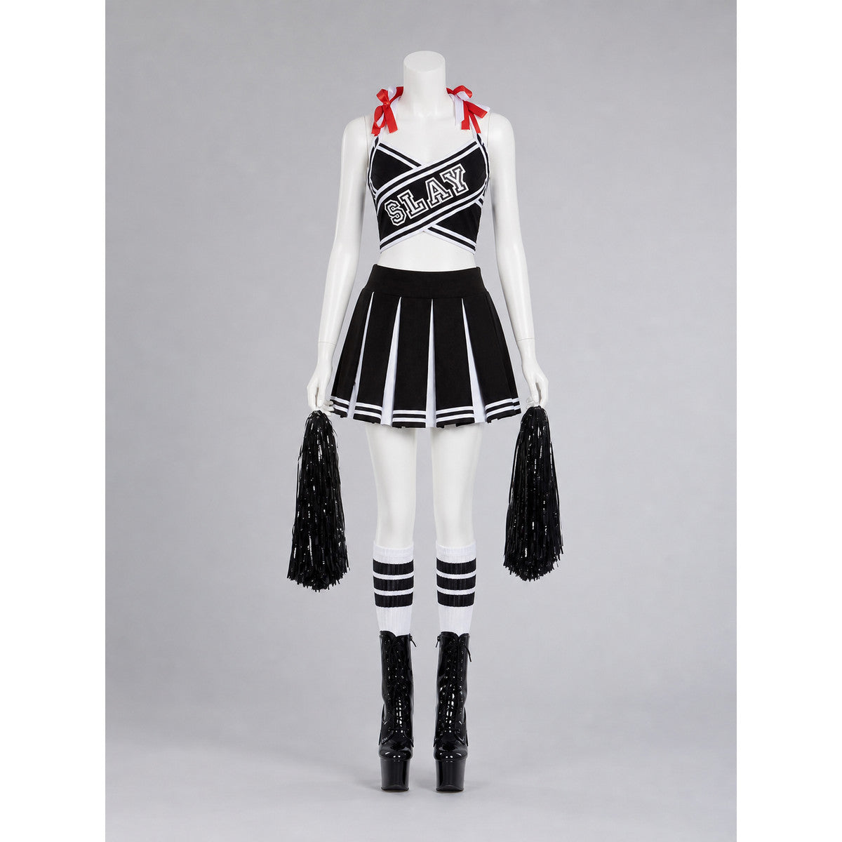 Cheerleading-Style Performance Costume, Top and Skirt