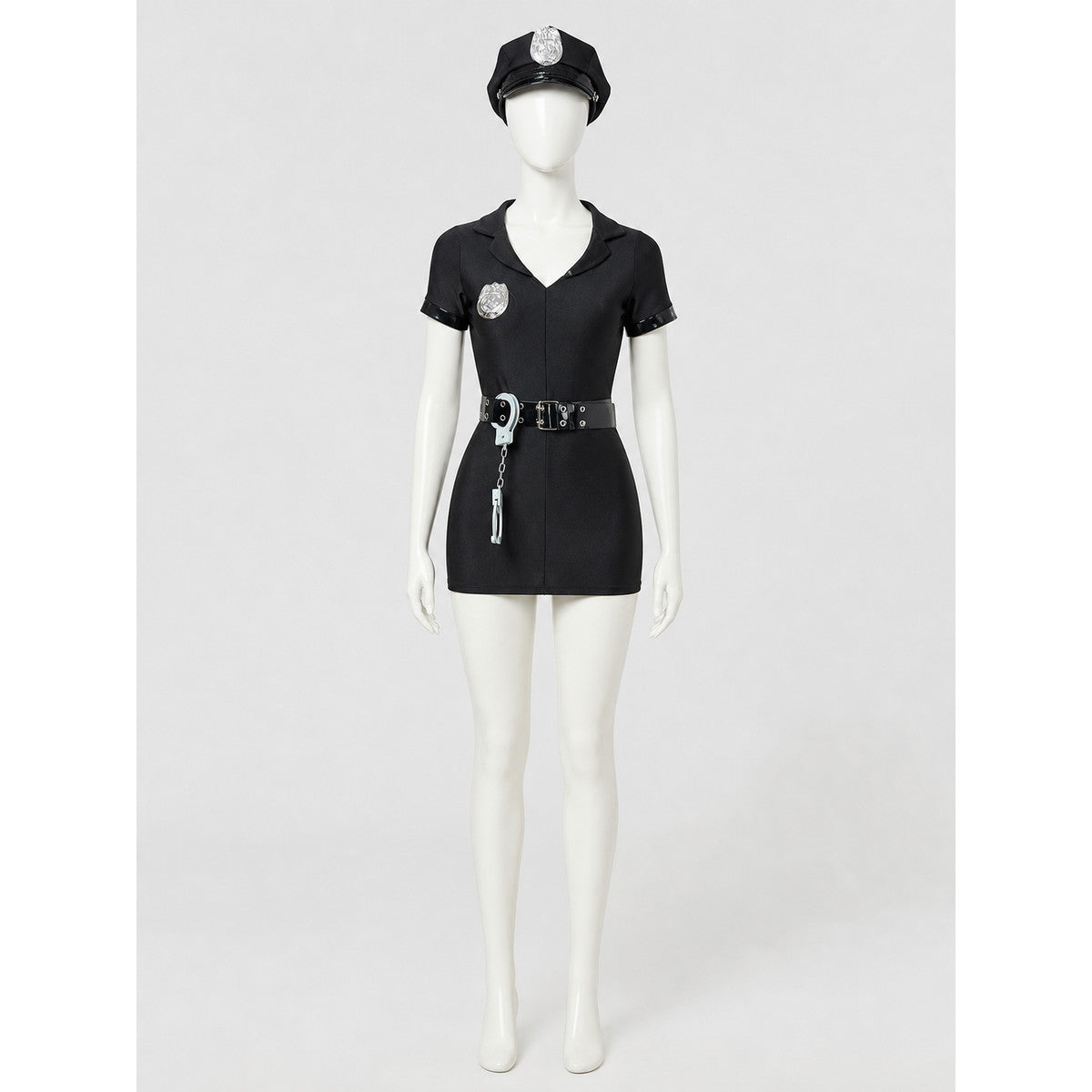 Police Costume for Role-Playing Scenes and Performances