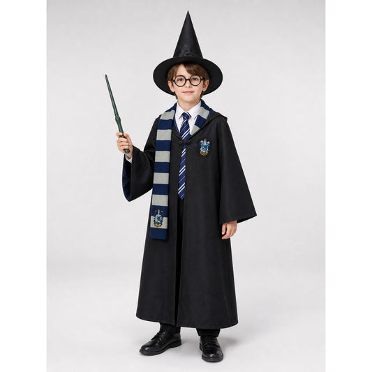 Wizard Costume: Robe, Hat, and Cosplay Accessories
