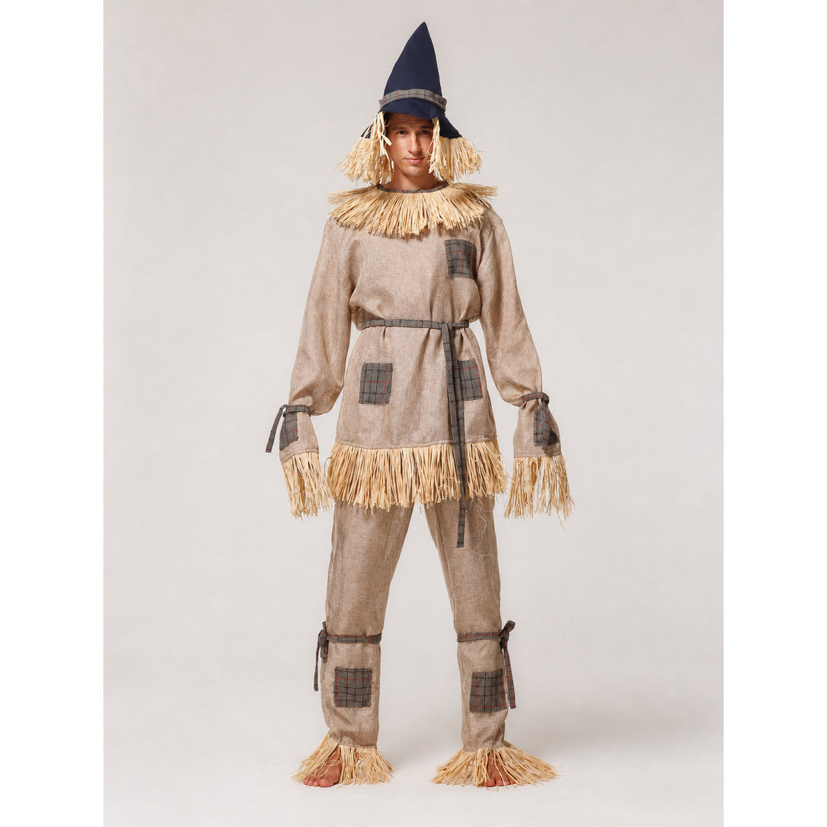 Straw Scarecrow Costume for Stage Performances