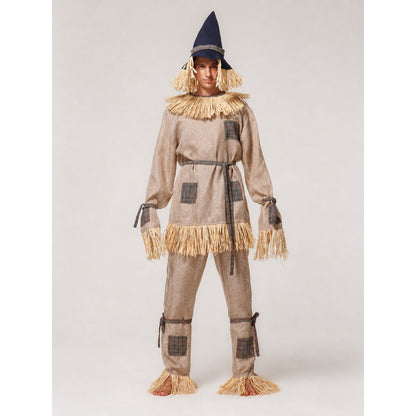 Straw Scarecrow Costume for Stage Performances
