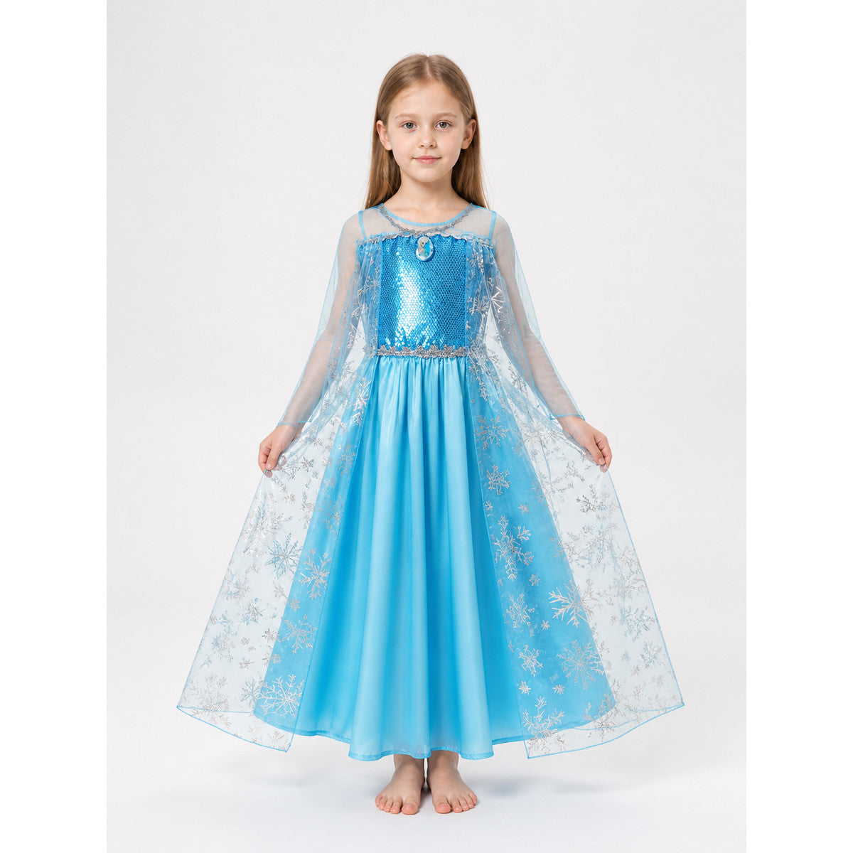 Blue Princess Costume for Halloween main product view