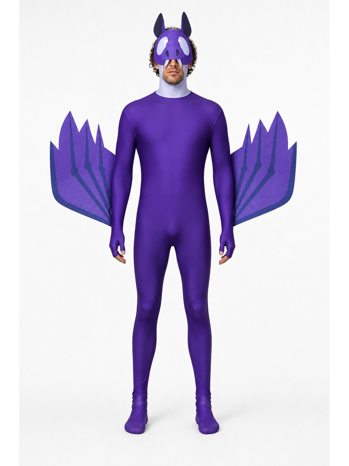 Monster Cosplay Costume with Mask and Wings main product view