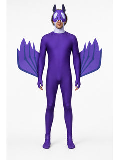 Monster Cosplay Costume with Mask and Wings