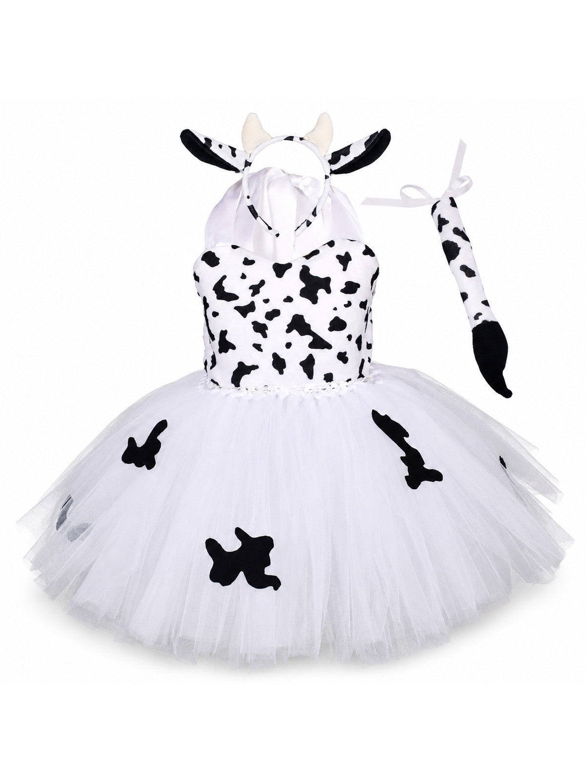Tiger Costume for Baby Kids Forest Birthday Party Tutu Dress Outfit Toddler main product view