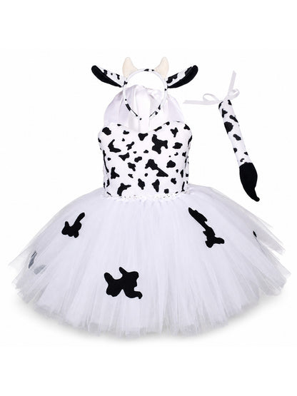 Tiger Costume for Baby Kids Forest Birthday Party Tutu Dress Outfit Toddler main product view