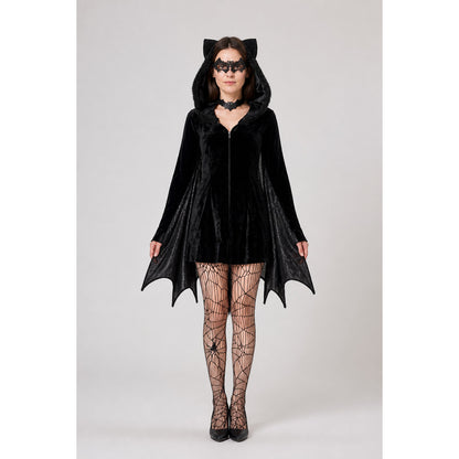 Halloween Bat Costume with Wings and Hood main product view