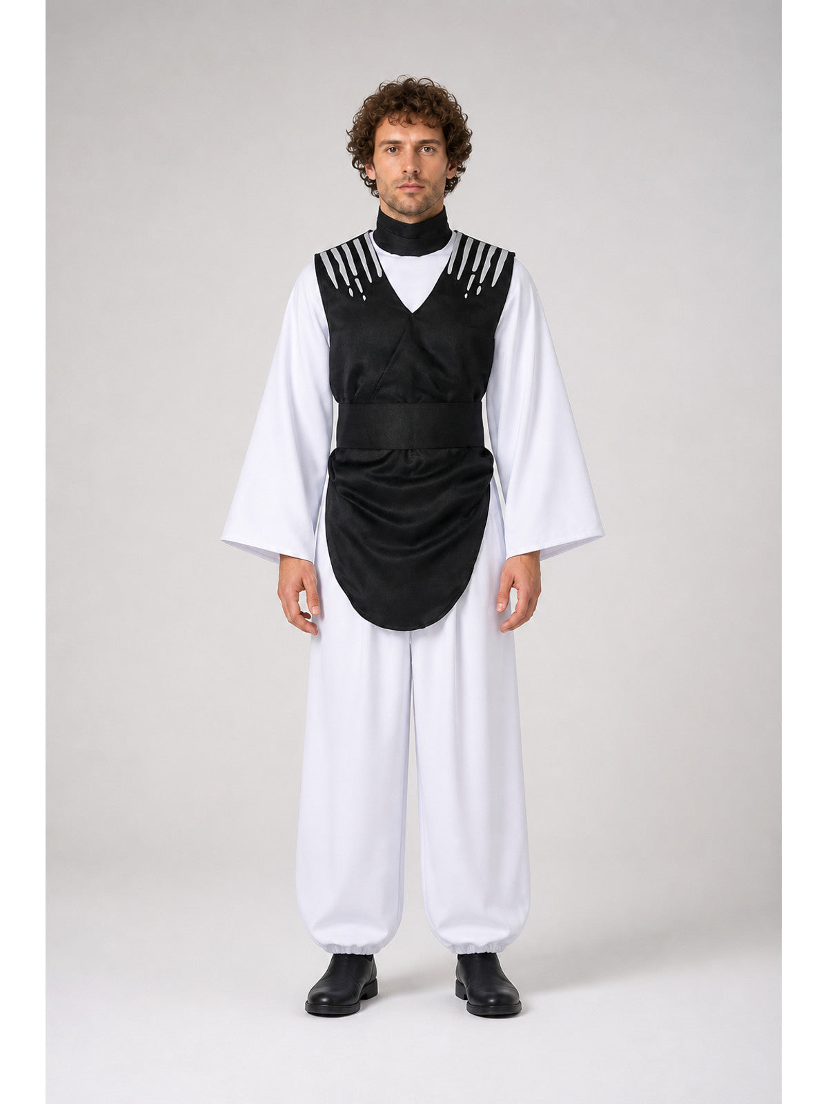 Jujutsu Kaisen Black and White Cosplay Jumpsuit main product view