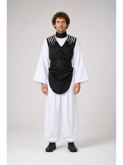 Jujutsu Kaisen Black and White Cosplay Jumpsuit main product view