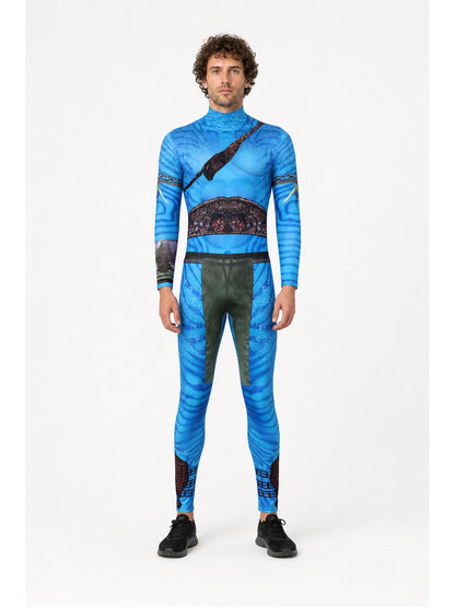Avatar Cosplay Jumpsuit, Long Sleeves