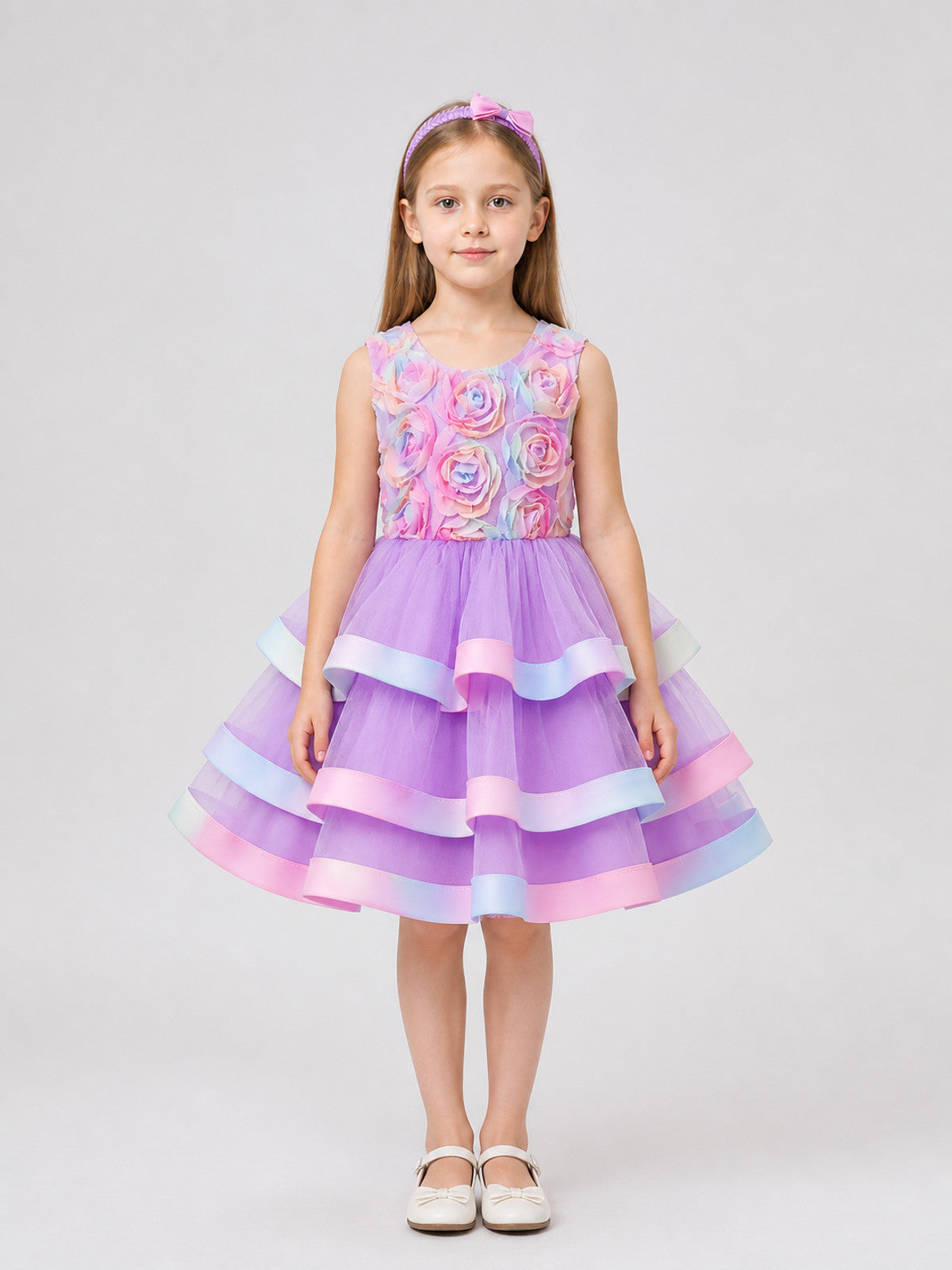 Princess Tutu Dress with a Multilayered Full Skirt