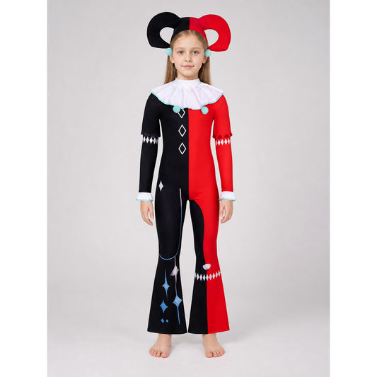 Stage Clown Costume for Halloween and Cosplay