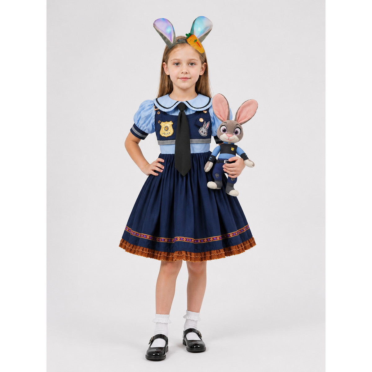 Rabbit Police Officer Carnival Costume for Cosplay main product view