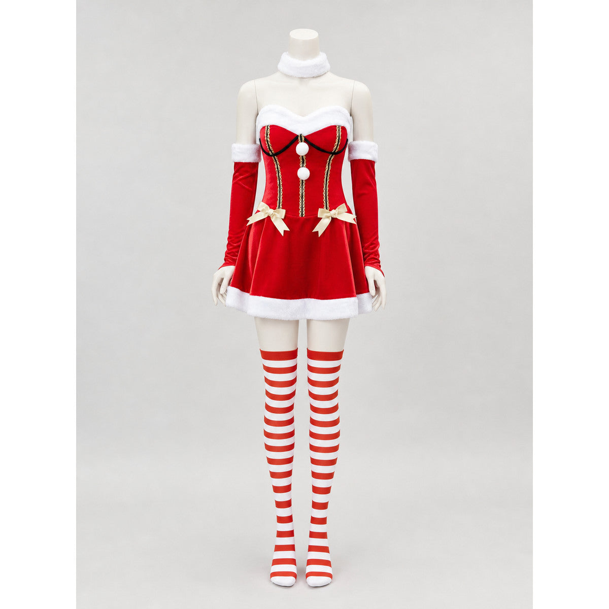 Christmas Carnival Costume with Full Skirt