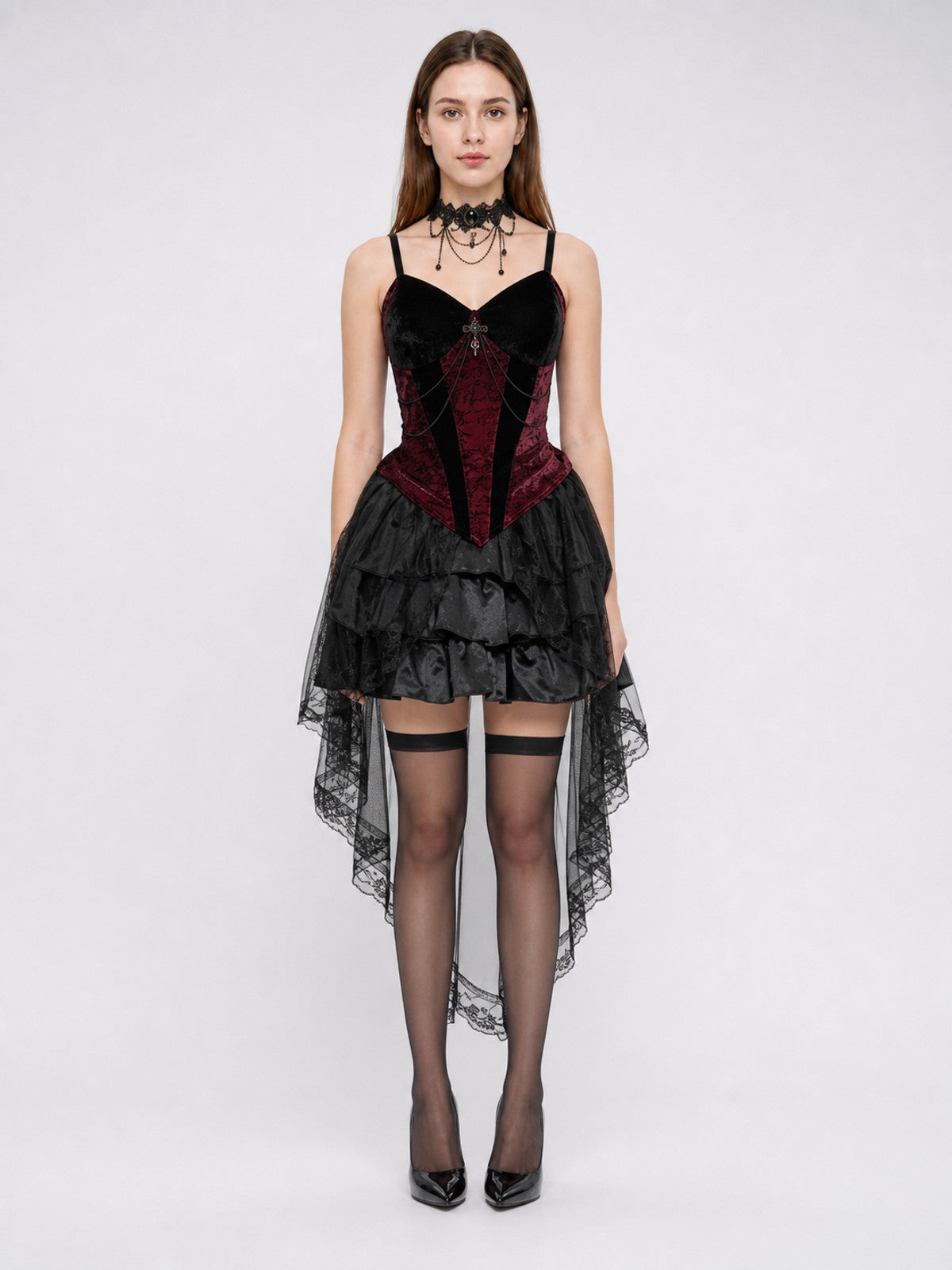 Gothic Death Cosplay Costume Set main product view