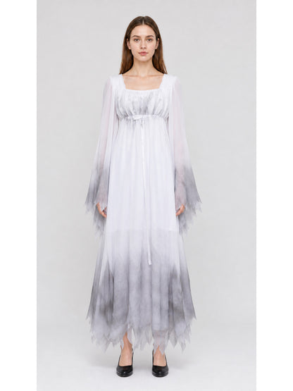 Halloween Dress with Wide Sleeves