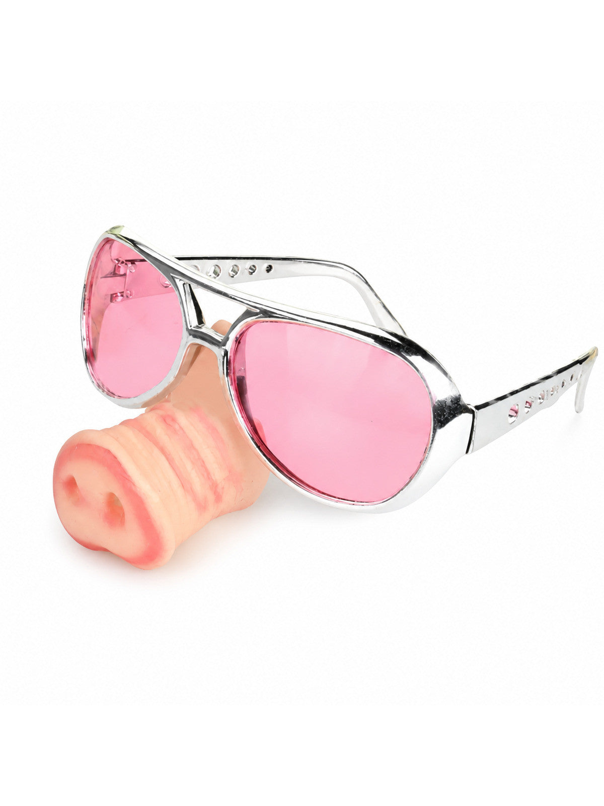 5 Colors Halloween Funny Pig Big Nose Glasses Cosplay Costumes Accessories