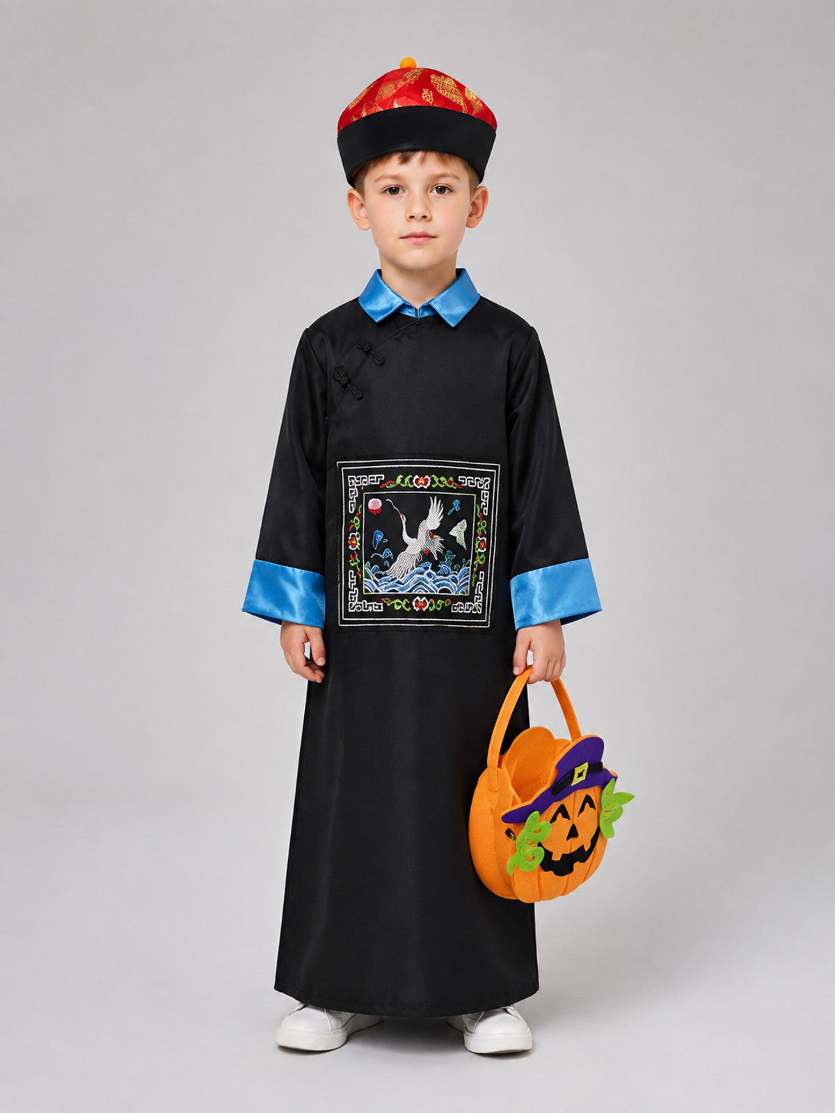 Children’s Zombie Official Costume on-model view