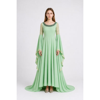 Cosplay Dress with Long Sleeves and a Train main product view