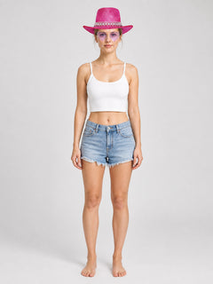Party Accessory Set: Wide-Brim Hat and Sunglasses