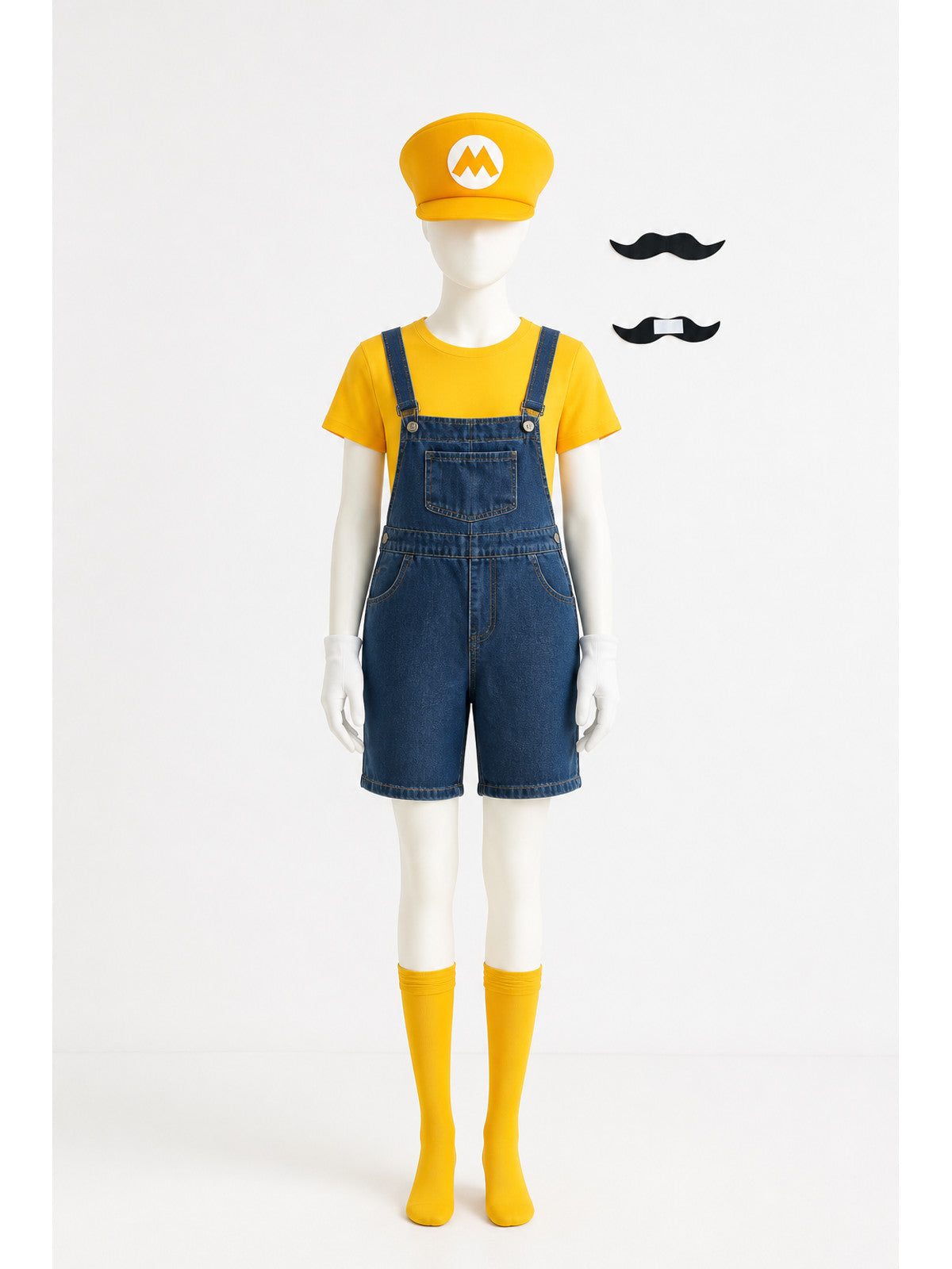 Mario Costume with T-Shirt, Shorts, and Accessories main product view