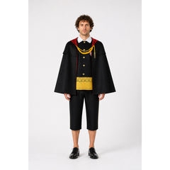 Character Costume with Cape and Pants for Cosplay