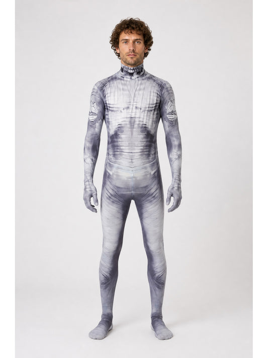 One-Piece Skeleton Costume with Long Sleeves main product view