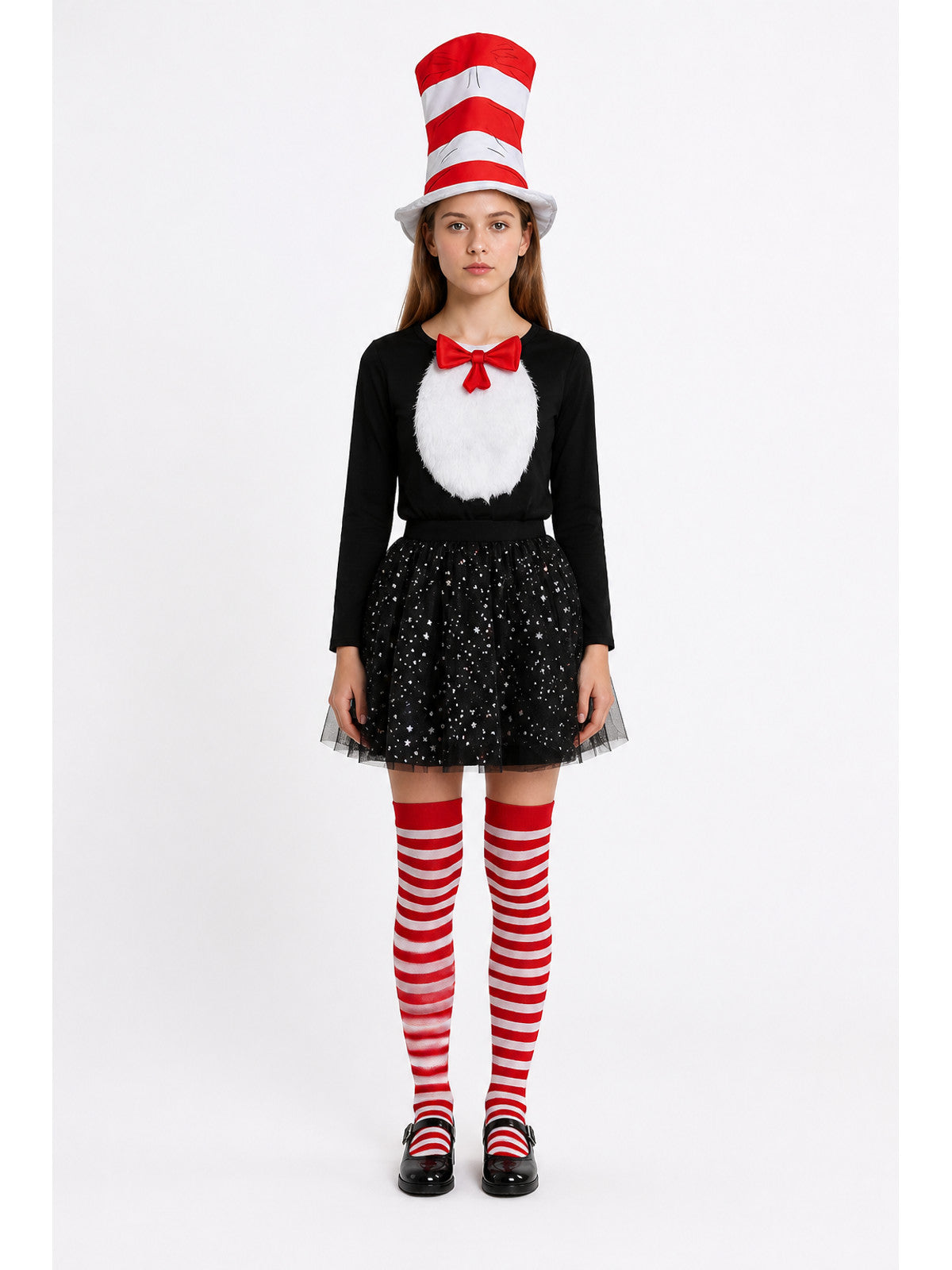 Striped Jumpsuit Carnival Costume main product view