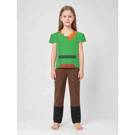 Minecraft pixel costume for cosplay and celebrations