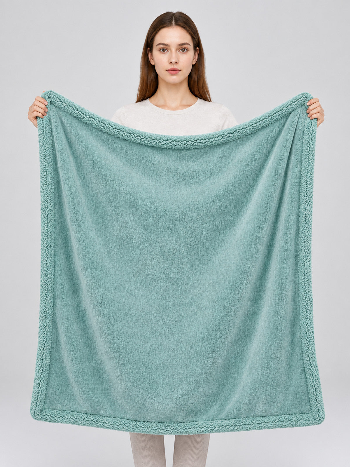 Waterproof Pet Blanket on-model view