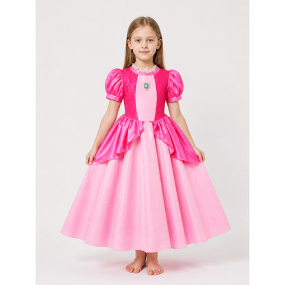 Bright Pink Princess Costume for Halloween main product view