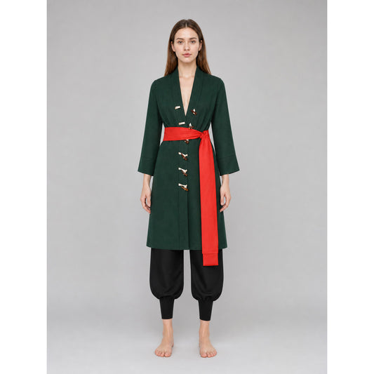 One Piece Zoro Cosplay Costume in Wano Style