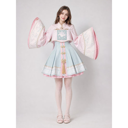 Women's Zombie Lolita Dress for Cosplay and Stage on-model view