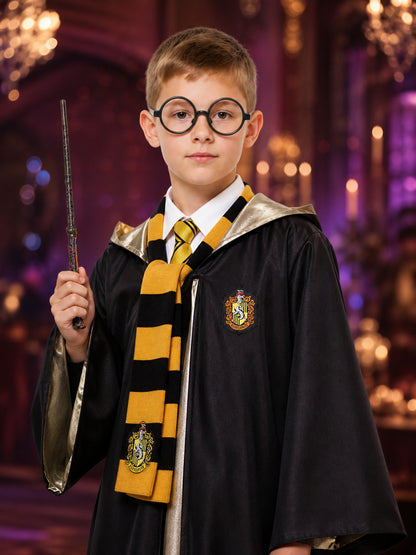 Harry Potter Hufflepuff Robe 5-Piece Cosplay Costume