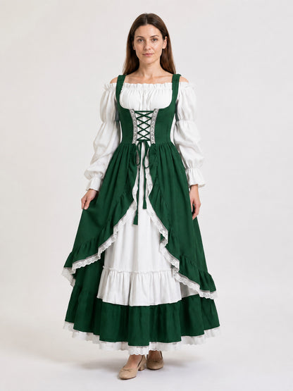 Medieval Victorian Princess Corset Dress main product view