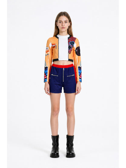 Stage Costume with Long Sleeves and Shorts main product view
