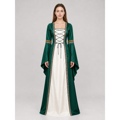 Medieval Renaissance-Style Costume Dress
