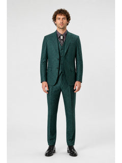 The Riddler Gotham Cosplay Three-Piece Suit