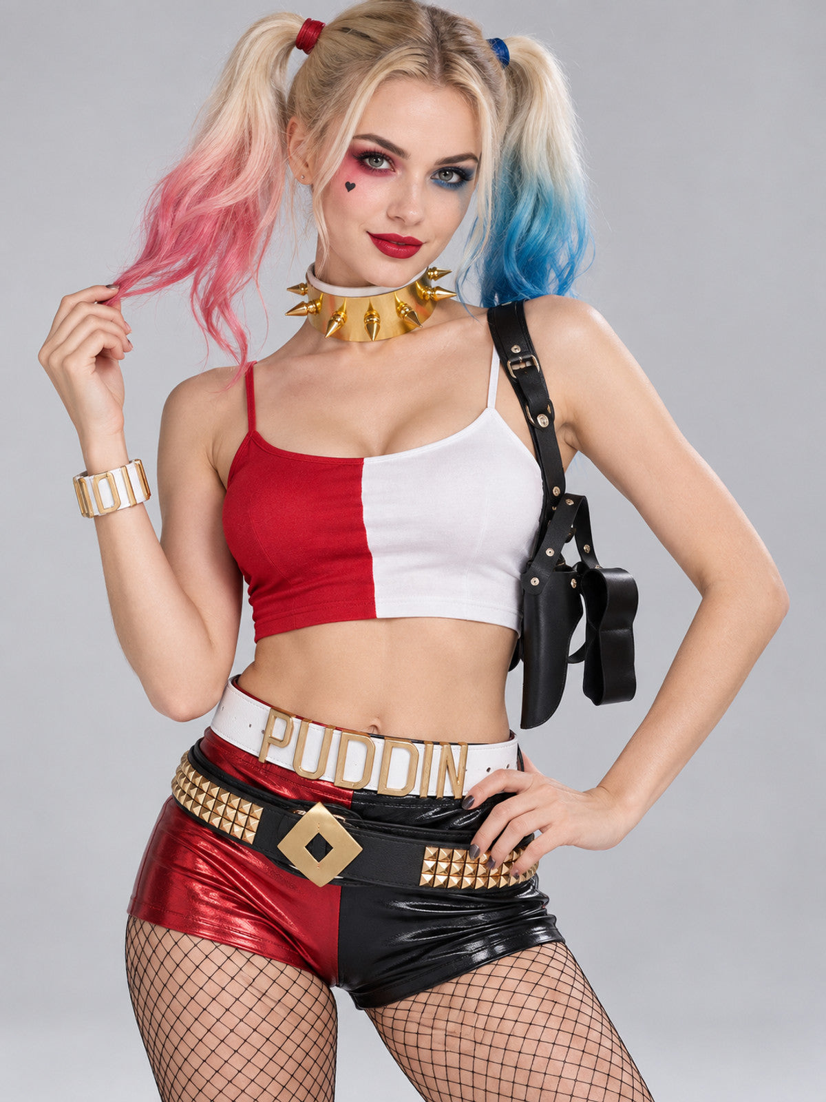 Spiked Carnival Costume Accessory Set