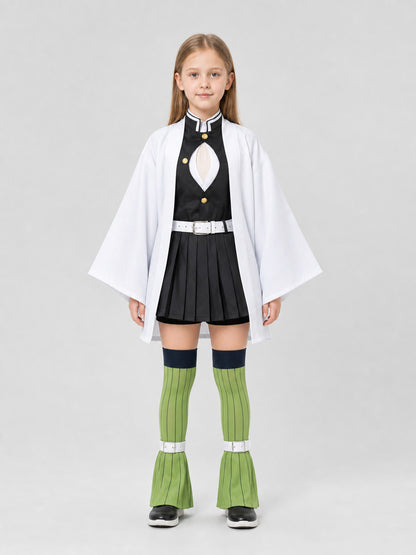 Shinobu Cosplay Costume from Demon Slayer: Kimetsu no Yaiba on-model view