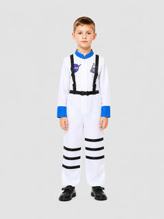 Astronaut Costume, White Cosplay Jumpsuit