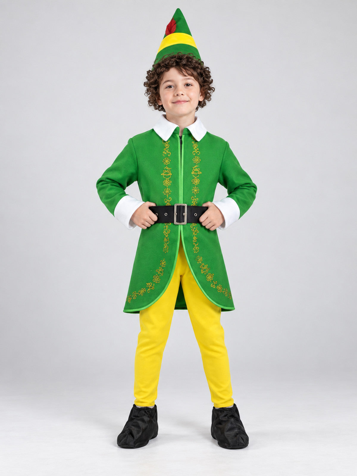 black green_childrens_carnival_costume_set product image
