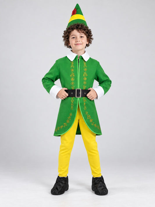 black green_childrens_carnival_costume_set product image