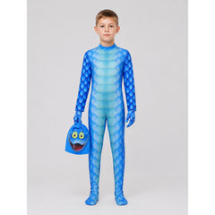 Monster Jumpsuit with Hood and Gloves