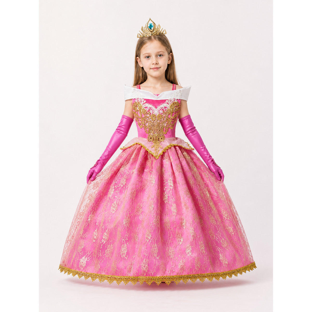 Pink Princess Costume for Halloween and Carnival main product view