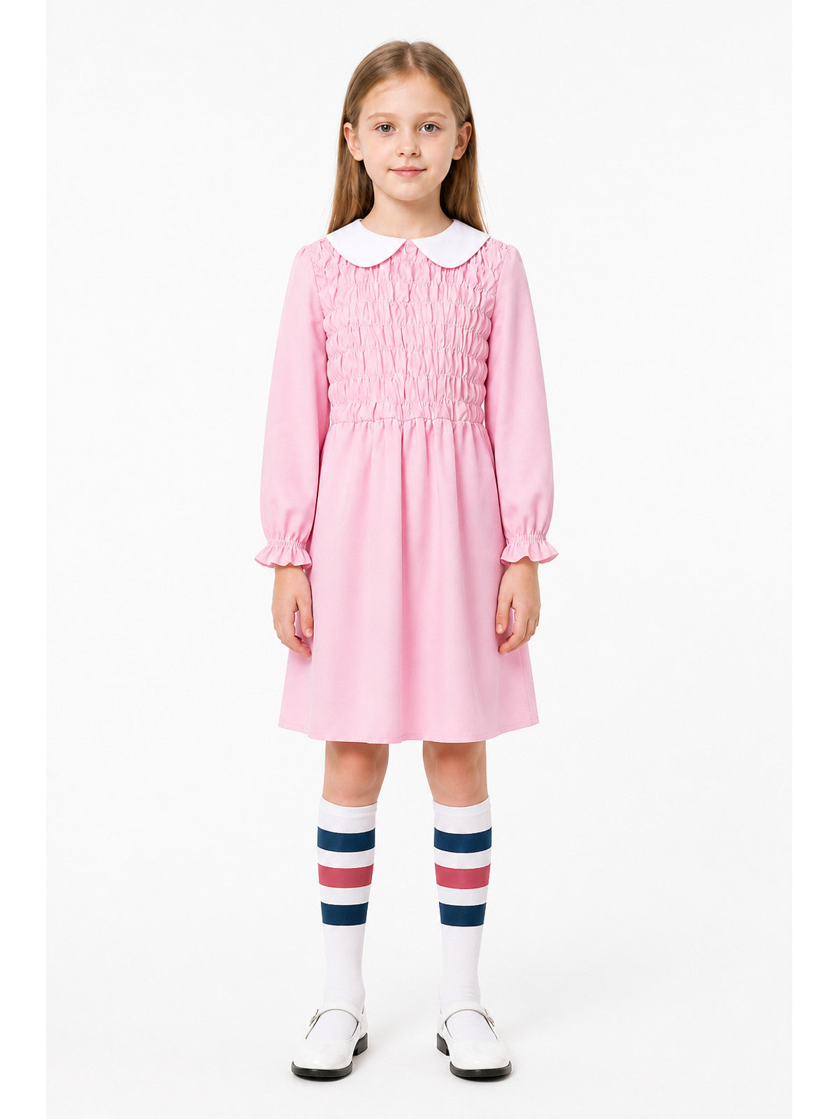 Eleven Halloween Dress, Pink, Long Sleeve main product view