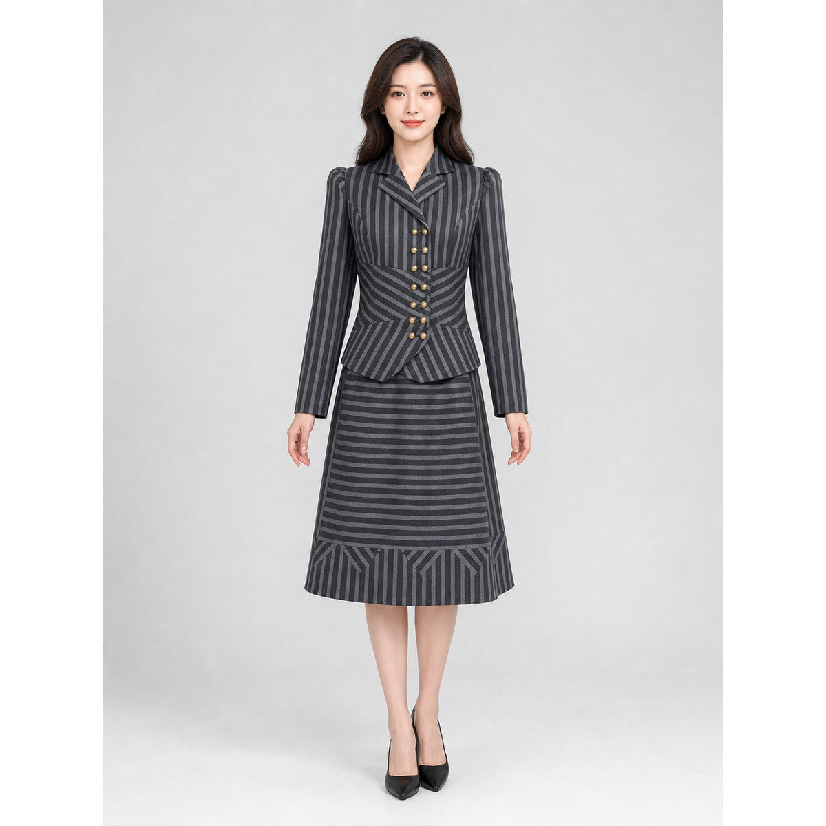 Elphaba Cosplay Costume: Blazer and Skirt